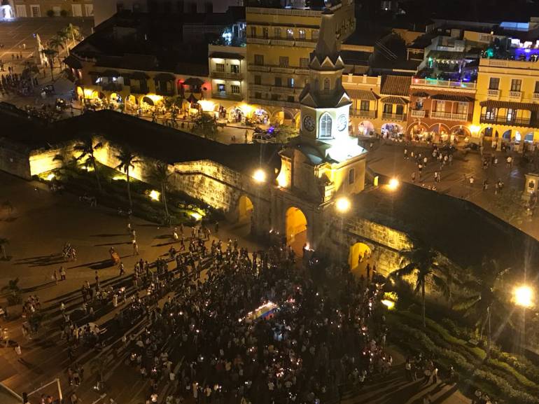 Cartagena se sumó a Velatón Nacional contra los asesinatos de líderes: Cartagena se sumó a Velatón Nacional contra los asesinatos de líderes