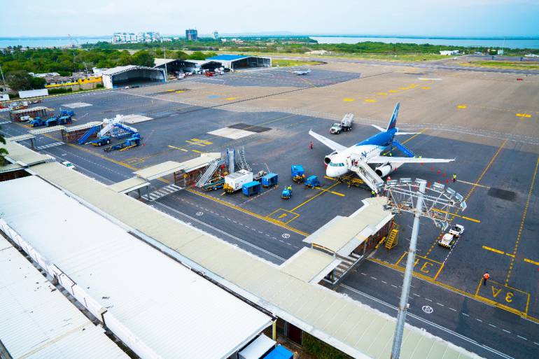 Incremento del 7.1% en el tránsito de pasajeros en Aeropuerto de Cartagena: Incremento del 7.1% en el tránsito de pasajeros en Aeropuerto de Cartagena
