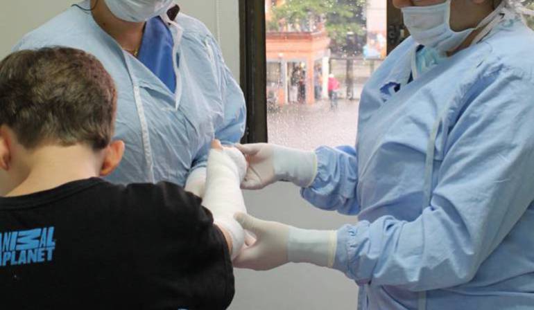 Menor quemado espera traslado a hospital de mayor complejidad en Tolima