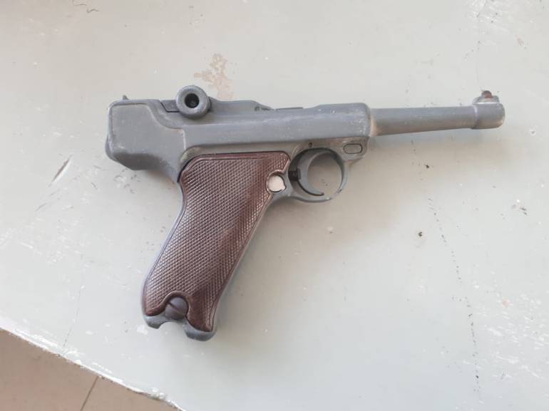 En Cartagena, atracaban con un arma del año 1900: En Cartagena, atracaban con un arma del año 1900