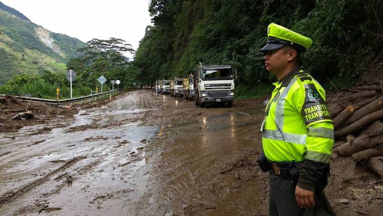 Temporada de lluvias: Continua monitoreo por fuertes lluvias en Cundinamarca
