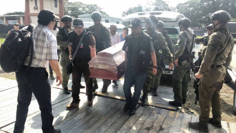 Asesinato agentes CTI: Medicina Legal: "Agentes del CTI fueron incinerados después de su muerte"