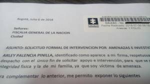 Aterradora amenaza a líder social y comunitario de Santana, Boyacá: Aterradora amenaza a líder social de Santana, Boyacá Aterradora amenaza a líder social y comunitario de Santana, Boyacá: Aterradora amenaza a líder social de Santana, Boyacá