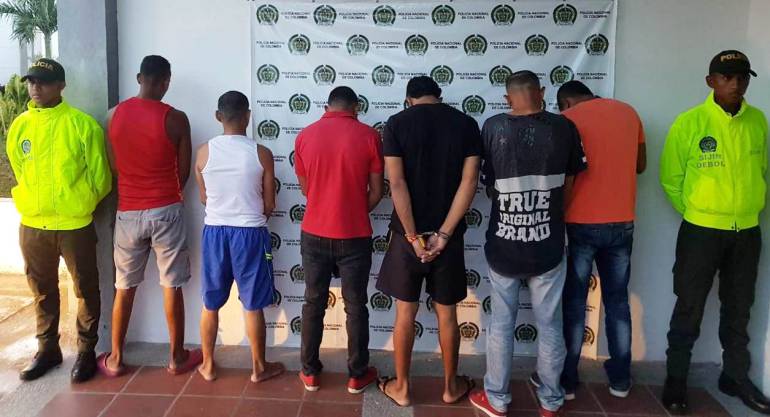A la cárcel seis presuntos atracadores en Magangué Bolívar: A la cárcel seis presuntos atracadores en Magangué Bolívar