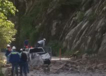 Derrumbe en la vía Ituango no afecta las obras del proyecto