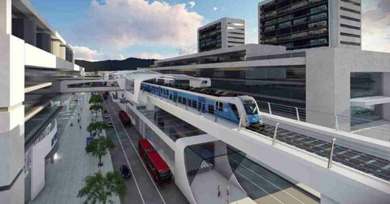 Propuesta de Metro elevado para Bogotá.