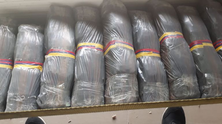 Decomisan 24 kilos de cocaína en el Puerto de Barranquilla: Decomisan 24 kilos de cocaína en el Puerto de Barranquilla