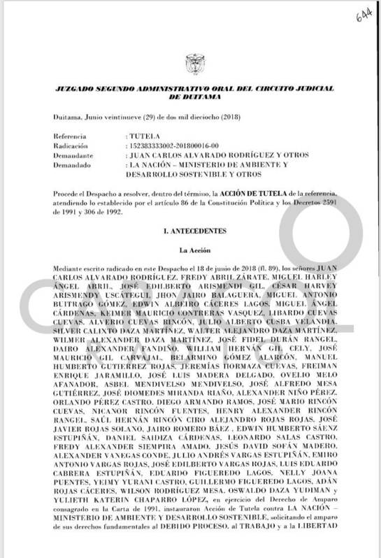 Tutela frenó delimitación del páramo de Pisba en Boyacá: Tutela frenó delimitación del páramo de Pisba en Boyacá Tutela frenó delimitación del páramo de Pisba en Boyacá: Tutela frenó delimitación del páramo de Pisba en Boyacá