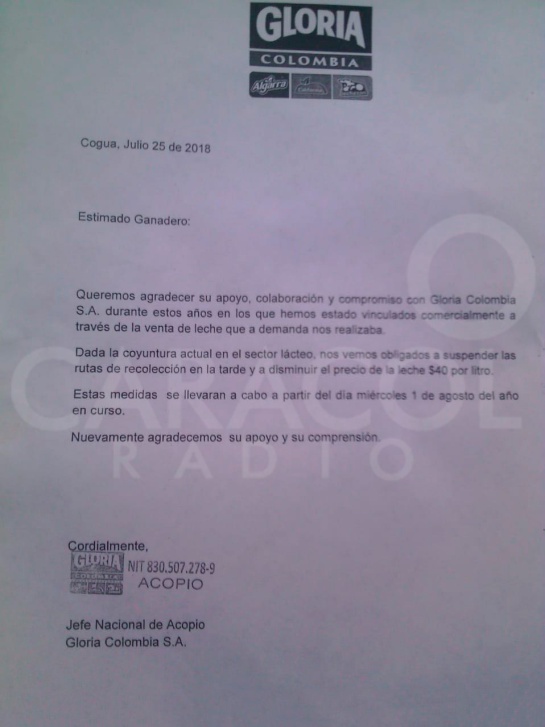 Leche de campesinos: Denuncian que pasteurizadora no comprará más leche a campesinos de Boyacá Leche de campesinos: Denuncian que pasteurizadora no comprará más leche a campesinos de Boyacá