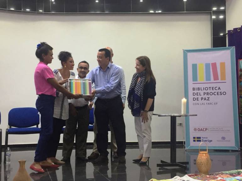 Montes de María, primera región en recibir la biblioteca del proceso de paz: Montes de María, primera región en recibir la biblioteca del proceso de paz
