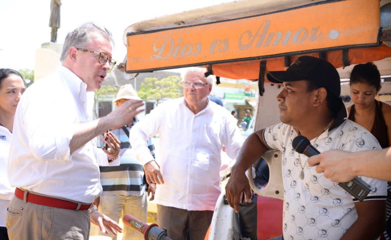Viceministro de Transporte Andrés Chavez