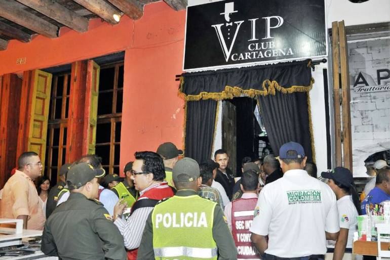 Autoridades cierran definitivamente polémico bar en Centro de Cartagena: Autoridades cierran definitivamente polémico bar en Centro de Cartagena