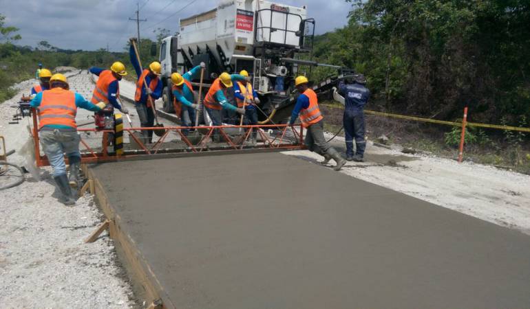En marcha ejecución de obra vial entre Istmina y Medio Baudó