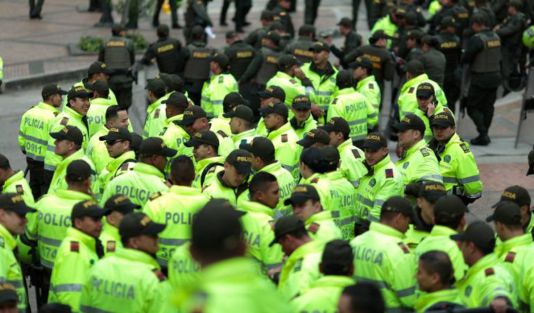 Posesión Iván Duque: Más de 12.000 policías vigilarán calles de Bogotá durante posesión de Duque