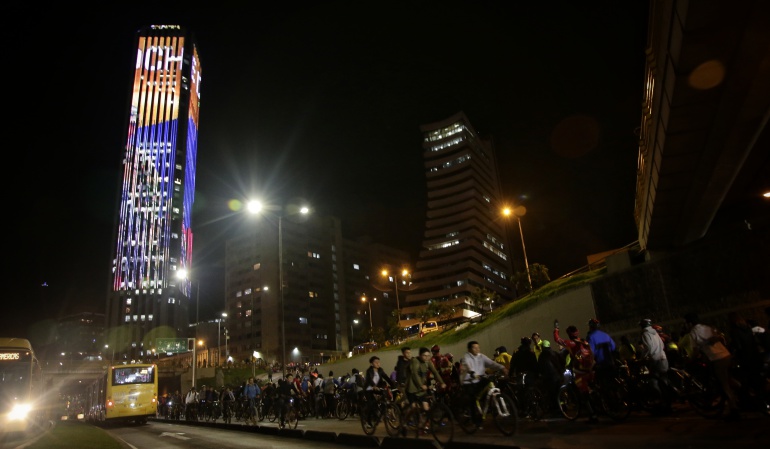 Ciclovía Nocturna en Bogotá: Este jueves será la Ciclovía Nocturna en Bogotá