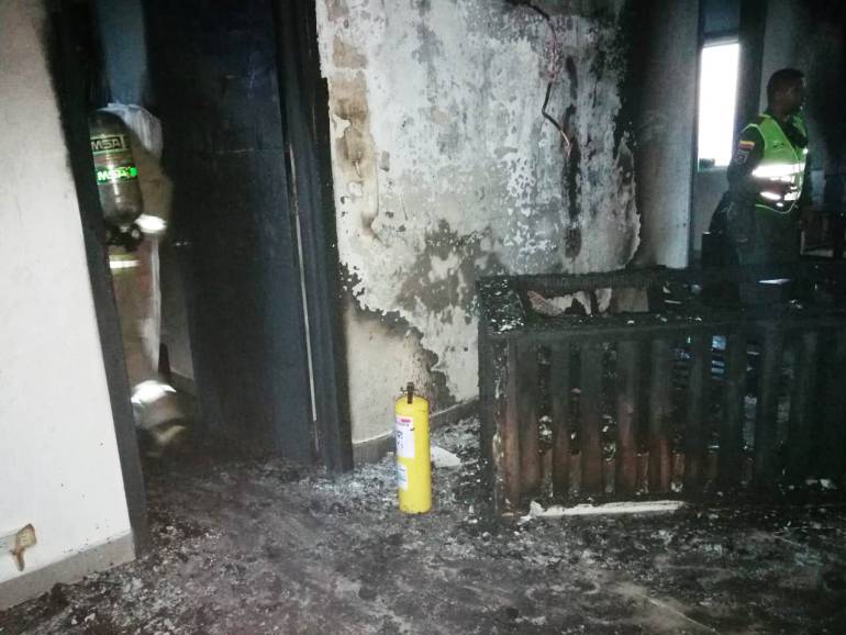 Ocho personas afectadas por incendio en sector turístico de Cartagena: Ocho personas afectadas por incendio en sector turístico de Cartagena