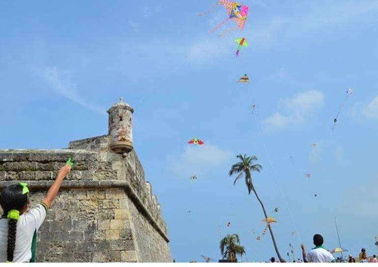 Brindan recomendaciones para un vuelo de barriletes seguro en Cartagena: Brindan recomendaciones para un vuelo de barriletes seguro en Cartagena