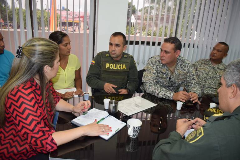 Toman medidas para mejorar seguridad en Arjona, Bolívar: Toman medidas para mejorar seguridad en Arjona, Bolívar