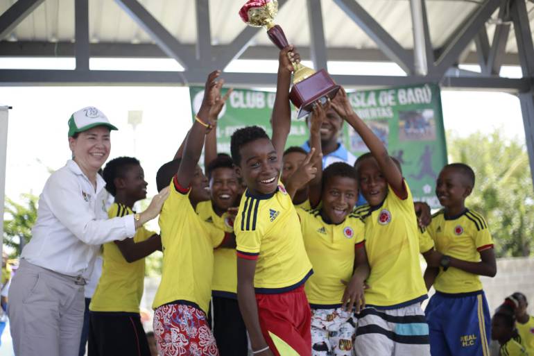 Ararca, ganador de Juegos Deportivos de la Isla de Barú en Cartagena: Ararca, ganador de Juegos Deportivos de la Isla de Barú en Cartagena