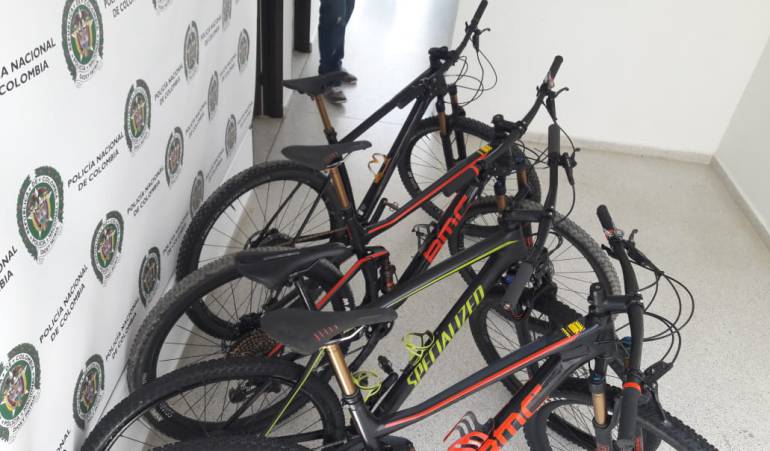 Recuperadas 4 bicicletas de la Leyenda del Dorado, Santander,: Bicicletas hurtadas en la Leyenda del Dorado fueron recuperadas