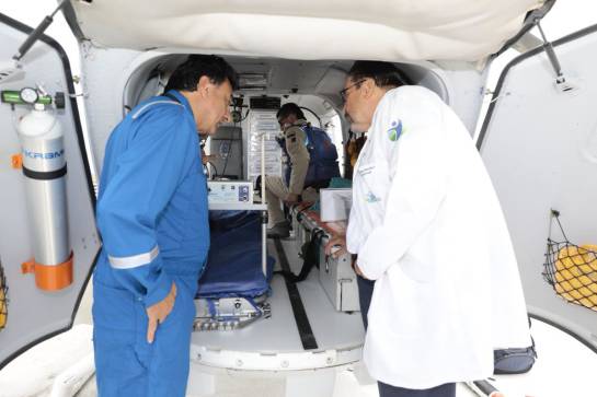 Nuevo helicóptero medicalizado en Santander: En Santander opera el primer helicóptero medicalizado del país Nuevo helicóptero medicalizado en Santander: En Santander opera el primer helicóptero medicalizado del país
