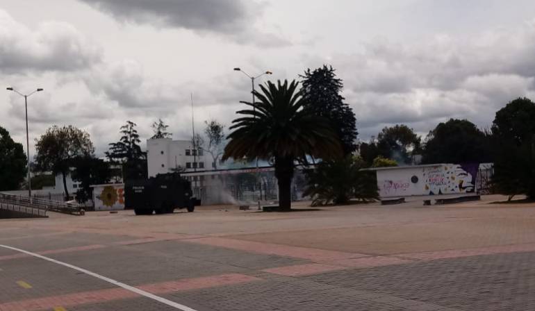 Marchas Universidad Nacional: Estudiantes de U. Nacional preparan manifestación contra hechos vandálicos
