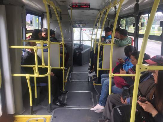 Transmilenio: Así son los nuevos buses de Transmilenio con sillas estilo Metro Transmilenio: Así son los nuevos buses de Transmilenio con sillas estilo Metro