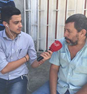Armando López del sindicato de taxistas de Armenia Armando López del sindicato de taxistas de Armenia