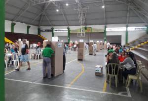 En el coliseo de Bethelemitas, puesto de votación en centro de Armenia muy poca asistencia En el coliseo de Bethelemitas, puesto de votación en centro de Armenia muy poca asistencia