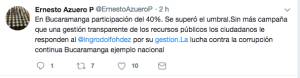EN BUCARAMANGA VOTARON MÁS DE 200 MIL PERSONAS LA CONSULTA ANTICORRUPCION: Más de 200 mil bumangueses votaron en la consulta anticorrupción EN BUCARAMANGA VOTARON MÁS DE 200 MIL PERSONAS LA CONSULTA ANTICORRUPCION: Más de 200 mil bumangueses votaron en la consulta anticorrupción