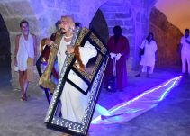 Obra ‘Hombre de dolores’ continúa abierta en murallas de Cartagena