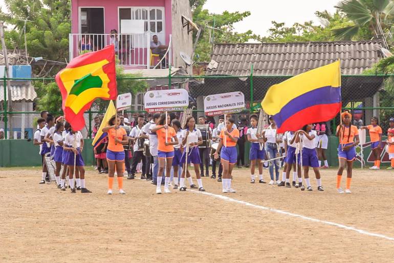 Se inauguran los Juegos Deportivos Corregimentales 2018 en Cartagena: Se inauguran los Juegos Deportivos Corregimentales 2018 en Cartagena