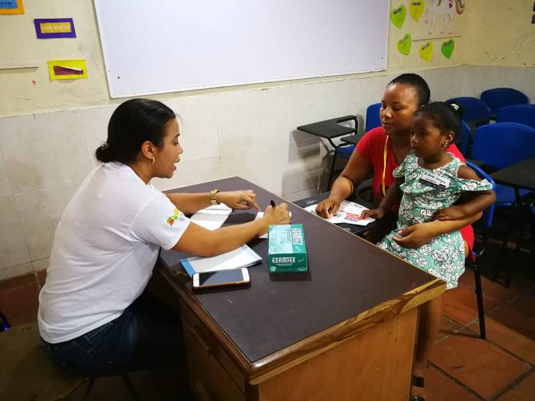 Más de 200 niños atendidos en Intervención en Salud de la SMPC: Más de 200 niños atendidos en Intervención en Salud de la SMPC