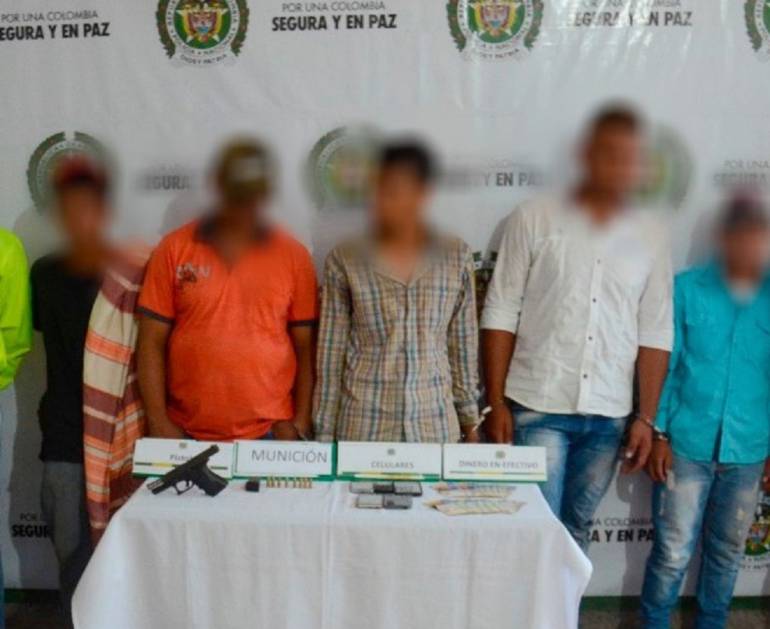 Capturan 19 miembros del frente Carlos Vásquez