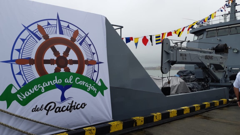 Viaje el corazón del Pacífico 2: Buque Anfibio, realiza operación “Navegando al Corazón del Pacífico"