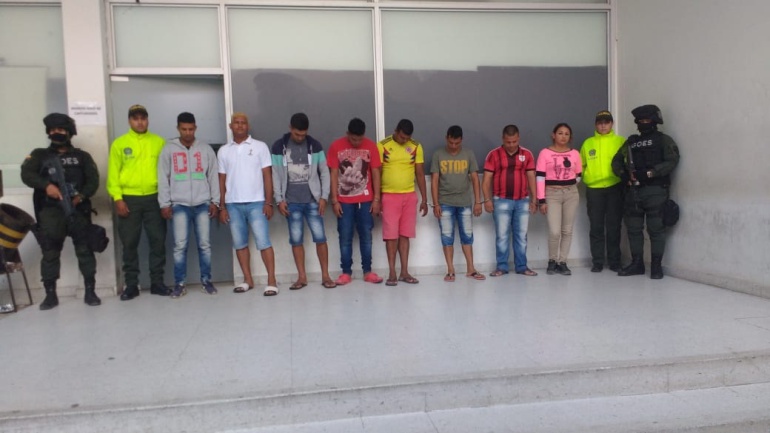 Banda que asesinaba por encargo en Soledad y Malambo fue capturada