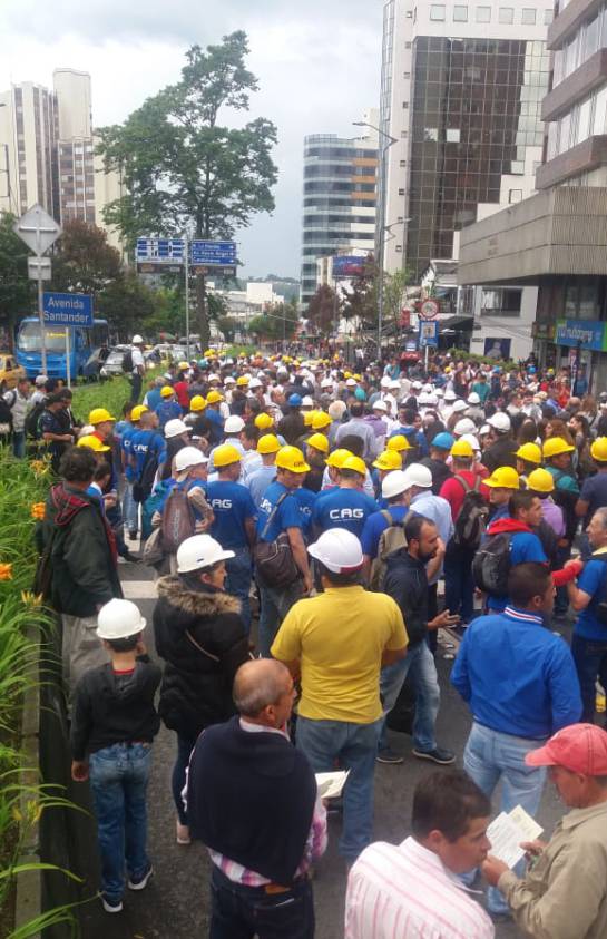 Marcha, garantías Jurídicas, Manizales, Constructoras, obreros: Más de 2000 personas del sector de la construcción marcharon en Manizales Marcha, garantías Jurídicas, Manizales, Constructoras, obreros: Más de 2000 personas del sector de la construcción marcharon en Manizales
