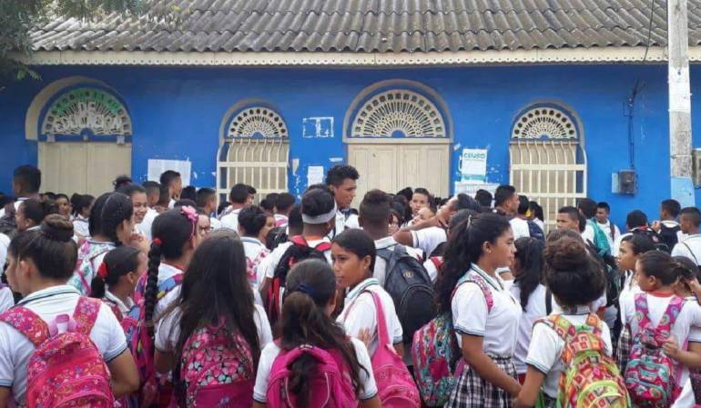 Transporte escolar Sucre: Estudiantes de zona rural de Chalan, Sucre, exigen transporte escolar