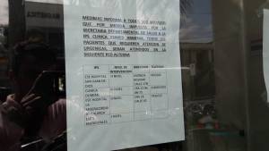 Hasta el servicio de urgencias de Esimed fue cerrado por la secretaria de salud Hasta el servicio de urgencias de Esimed fue cerrado por la secretaria de salud