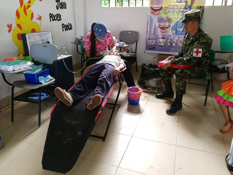 500 personas en Simití Bolívar, beneficiadas con jornada del Ejército: 500 personas en Simití Bolívar, beneficiadas con jornada del Ejército