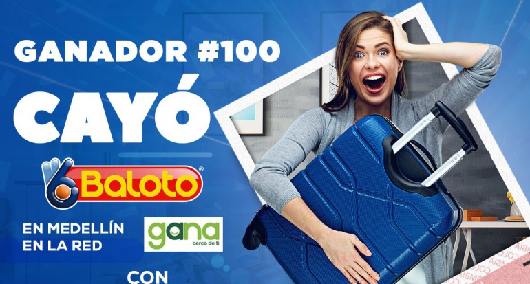 Premio mayor del baloto cae en Antioquia: Cayó en Medellín el Baloto acumulado de 26 mil millones