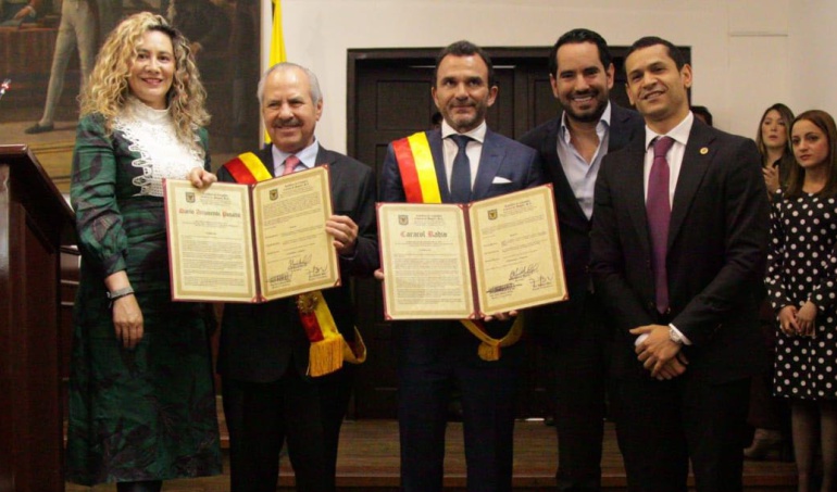 Reconocimiento Caracol Radio: Concejo de Bogotá condecora a Caracol Radio por sus 70 años