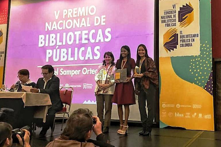 Biblioteca Aníval Ramírez Pautt de Cicuco entre las 4 mejores del país: Biblioteca Aníval Ramírez Pautt de Cicuco entre las 4 mejores del país