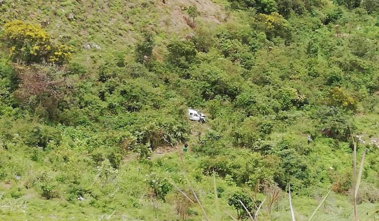Accidente Páez- Cauca. 6 muertos y 10 heridos.