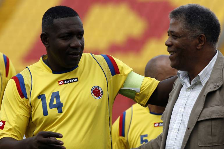 Gloria del fútbol colombiano Tras varios días de hospitalización