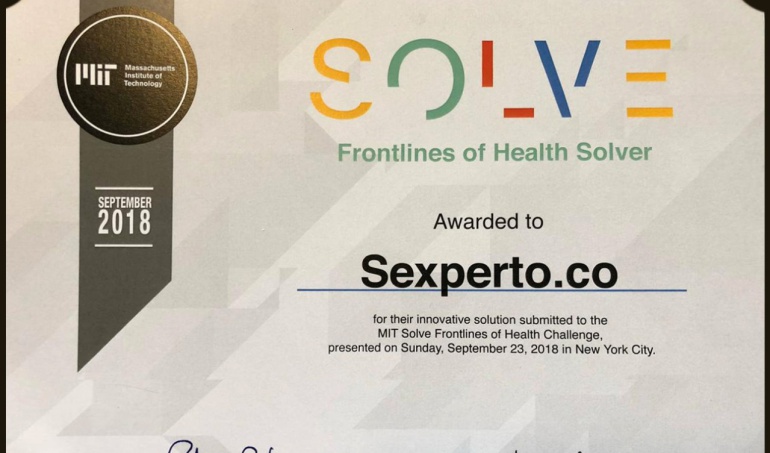Aplicaciones educación sexual: Sexperto reconocida como iniciativa social innovadora del mundo