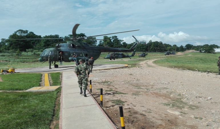 Acuartelamiento de primer grado para fuerzas militares en frontera