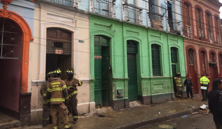 Indígenas en Bogotá: Incendio en el centro de Bogotá afecta la comunidad Embera