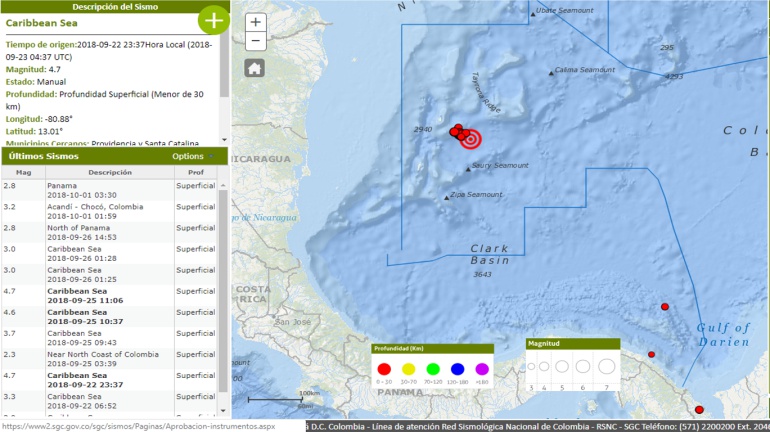 ¿Por qué está temblando tanto en San Andrés y Providencia?