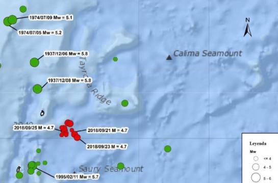 Zona de los sismos en el Caribe Zona de los sismos en el Caribe